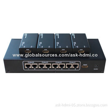 HDMI 1 x 4 Splitter Supports 3D, CEC
